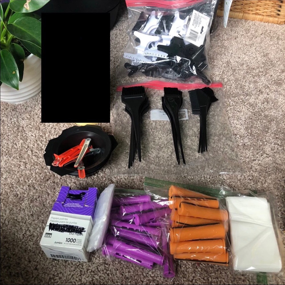 State board or play hair color chemical practice kit